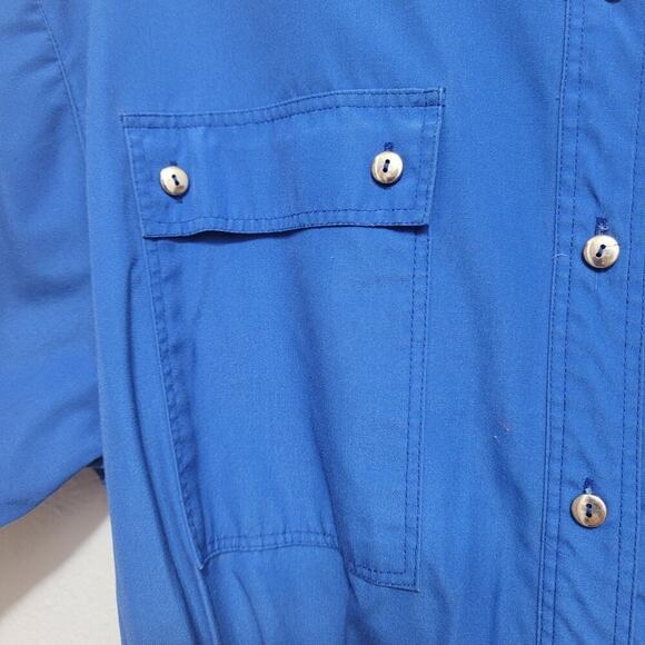 VTG Blue Dress - Picture 5 of 9